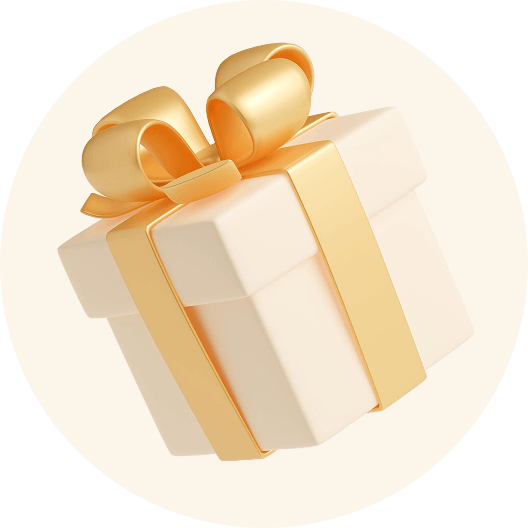 Презент при первом заказе