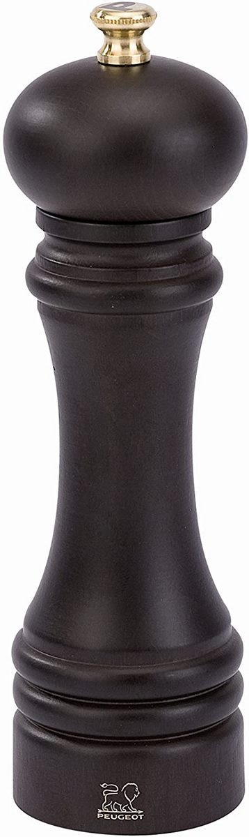 Мельница 18 cm NANTES Peugeot, для соли, черная матовая
