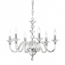 Люстра 8рожк.82см."Gala" Хром