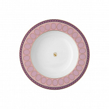 Тарелка глубокая 24см."Rose" розовая Rosenthal