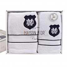 Набор полотенец 3шт."Alain" белый Maison Dor