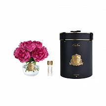 Ароматизированный букет 20см."Heritage Peonies" пурпурный