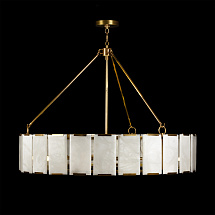 Люстра из камня 109см. белая