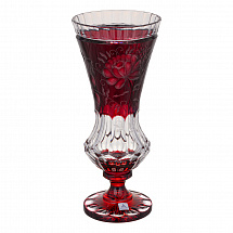 Ваза для цветов н/н 42см."Primerose" рубин