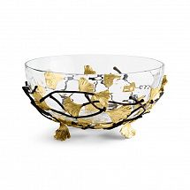 Салатник н/н 28см."Golden Ginkgo"