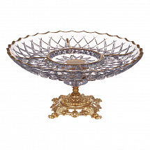 Менажница н/н 30см. Zec золотая