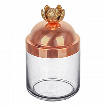 Банка для сыпучих 750мл."Lotus"