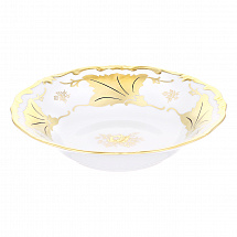 Набор салатников 16см.3шт."Кленовый лист белый"