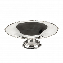 Ваза для фруктов 29см.Royal Family серебряная Ваза для фруктов 29см.Royal Family серебряная