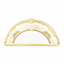 Салфетница 17см."Симфония золотая"