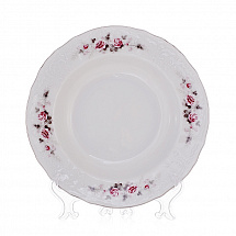 Глубокая тарелка 23см.1шт "Роза серая платина 5396021"