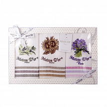 Салфетки 3шт. 50х70см. "Mейсон Дор-STRIPES" Maison Dor