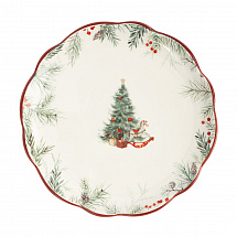 Тарелка 20см."Лошадка" зеленая