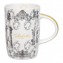 Кружка 600мл."Architecture - Rokoko" серая