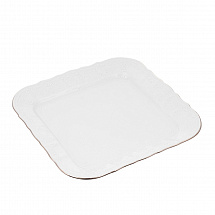 Поднос квадратный 26см."Бернадот Платина 2021" Bernadotte