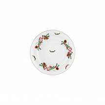 Набор тарелок 17см.6шт."Christmas Holly"