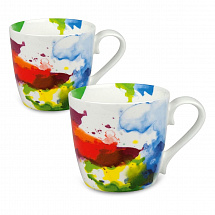 Набор кружек 425мл.2шт."On Colour - Flow"