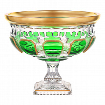 Ваза для фруктов н/н 30см."Антик Зеленый"