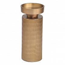 Подсвечник 27см."Cali" золотой