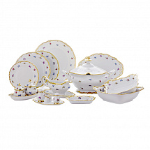 Сервиз столовый на 12перс.49пред."Мейсенский цветок"