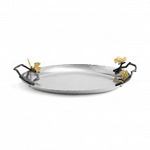 Поднос Michael Aram "Butterfly Ginkgo", овальный, 29х25 см