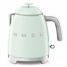 Мини чайник электрический 0,8л.1400Вт."Smeg" пастельный зеленый
