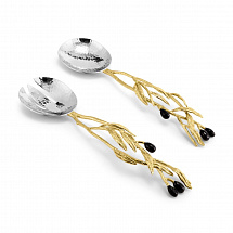 Набор сервировочный Michael Aram "Olive Branch", 2 предмета, 29 см