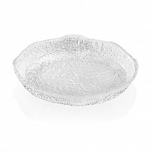 Ваза для фруктов 32см."Diamante" прозрачная