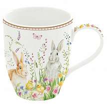 Кружка 0.35л "Кроликия" в подарочной упаковке.
