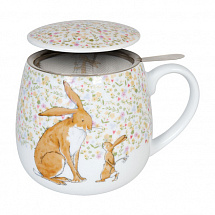 Набор для чая 400мл на 1перс.3пред."Guess how much I love you"