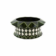 Блюдо глубокое Bordallo Pinheiro "Punk", 30 см, 4,95 л, зеленое