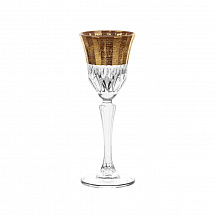 Набор бокалов 80мл.6шт."Allegro Golden Embossed"