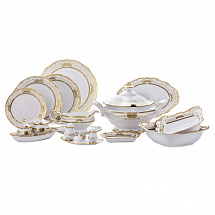 Сервиз столовый на 12перс.49пред."Симфония золотая"