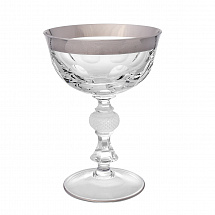 Набор креманок 300мл.2шт."Kvetna Джесси платина"