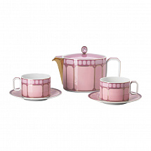 Чайный сервиз 260мл на 2перс.3пред."Rose" розовый Rosenthal