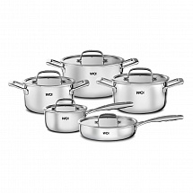 Набор кухонной посуды 5пред."Verona" стальной