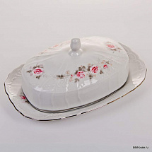 Масленка 250г."Роза серая платина 5396021" Bernadotte