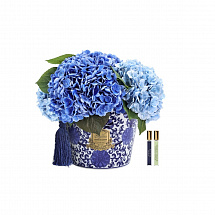 Ароматизированный букет 40см."Hydrangeas" синий Côte Noire