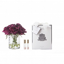 Ароматизированный букет "Rose Buds" карминно-красный Côte Noire