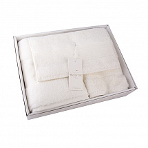 Набор полотенец 3шт."EXELLENCE" кремовый