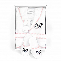 Халат детский на 8 лет "Luna" розовый