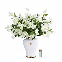 Ароматизированный букет 70см."Imperial Bougainvillea" белый, Cote Noire