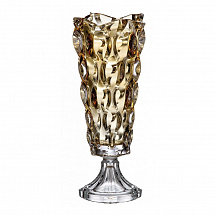 Ваза для цветов н/н 40,5см."Samba" янтарная