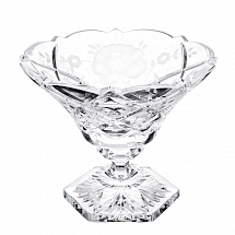 Ваза для конфет н/н 18см."Роза"