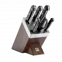 Набор ножей 7 пред с блоком с заточкой ZWILLING Gourmet