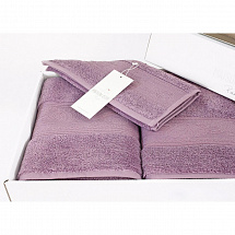 Набор полотенец 3шт."EXELLENCE" фиолетовый Maison Dor