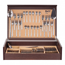 Набор столовых приборов на 12перс.75пред."HERA" плат.