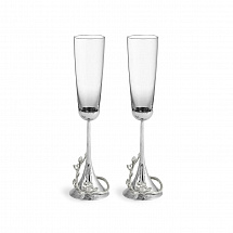 Набор фужеров Michael Aram "White Orchid", 2 шт, 26 см