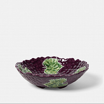 Салатник Bordallo Pinheiro "Виноград", 36 см, фиолетовый