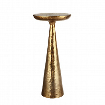 Приставной столик 25см. золотой